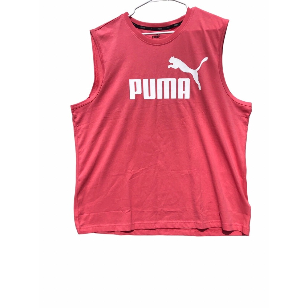 PUMA Logo Mens Sleeveless Jersey‎ Vest Top Size XXL Style 587875-26